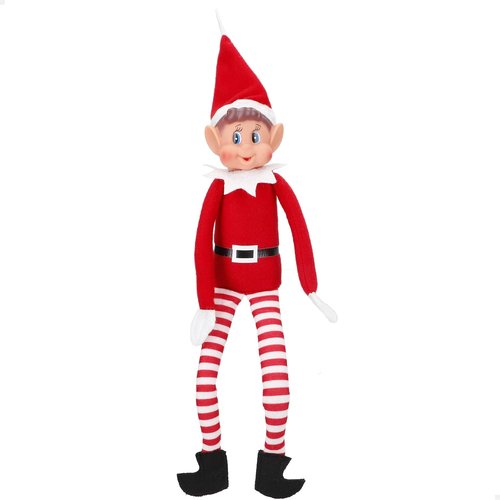 Christmas Elf Behaving Badly Plush Toy - Naughty Bendy Doll | 12-Inch Novelty Christmas Decor