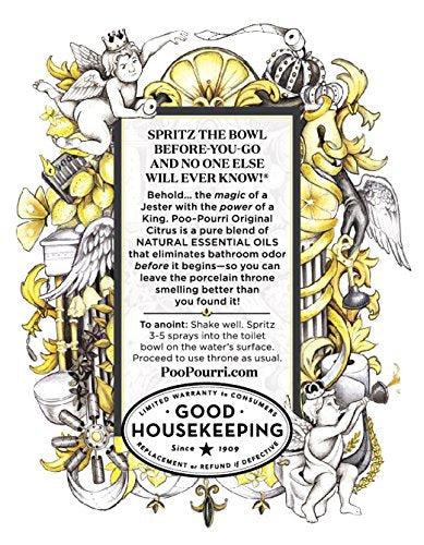 Poo-Pourri Before-You-Go Toilet Spray, Original Scent, 2 Fl Oz (2-Pack)