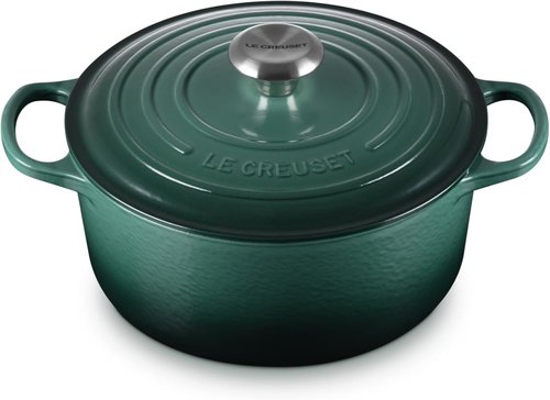 Le Creuset Enameled Cast Iron Dutch Oven - 4.5 Qt. | Artichaut Color for Perfect Cooking
