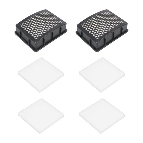 CPAI Replacement Filter Compatible with Kenmore BU4022 BU4050 BU4020 BU4018 Bagless Upright Vacuum (2 Hepa + 4 Foam Filters)