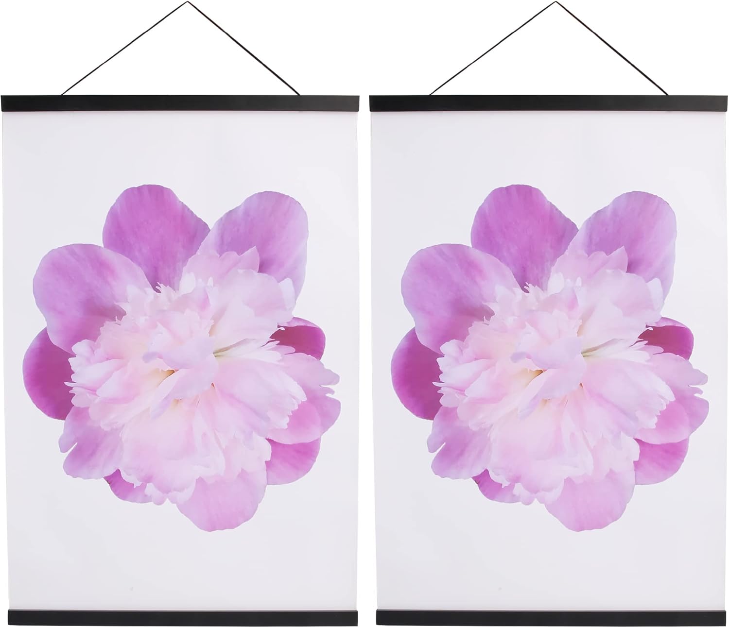 Aynoo Magnetic Poster Hanger Frame - 20 Inch Picture Frame Hanger in Black | Versatile Sizes 20x30, 20x28, 20x36, 20x24