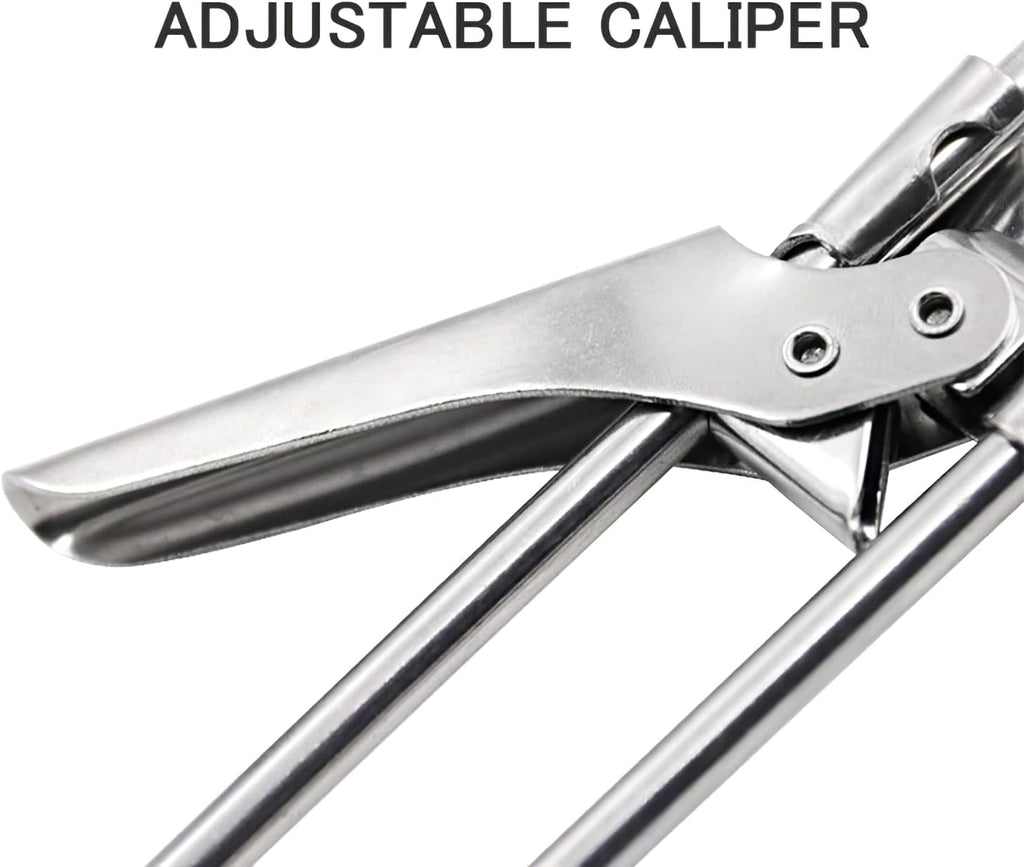 Skiennix Jar Opener - Adjustable Stainless Steel Lid Gripper for Seniors with Arthritis | Non-Slip Design