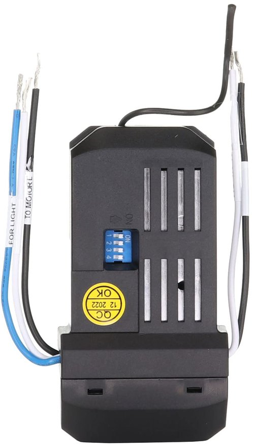 Anderic Replacement UC7067FMRX Universal Ceiling fan Receiver for 3-speed Ceiling Fans and Others (Works with UC7078T, HD5, UC7070T, 53T remotes)