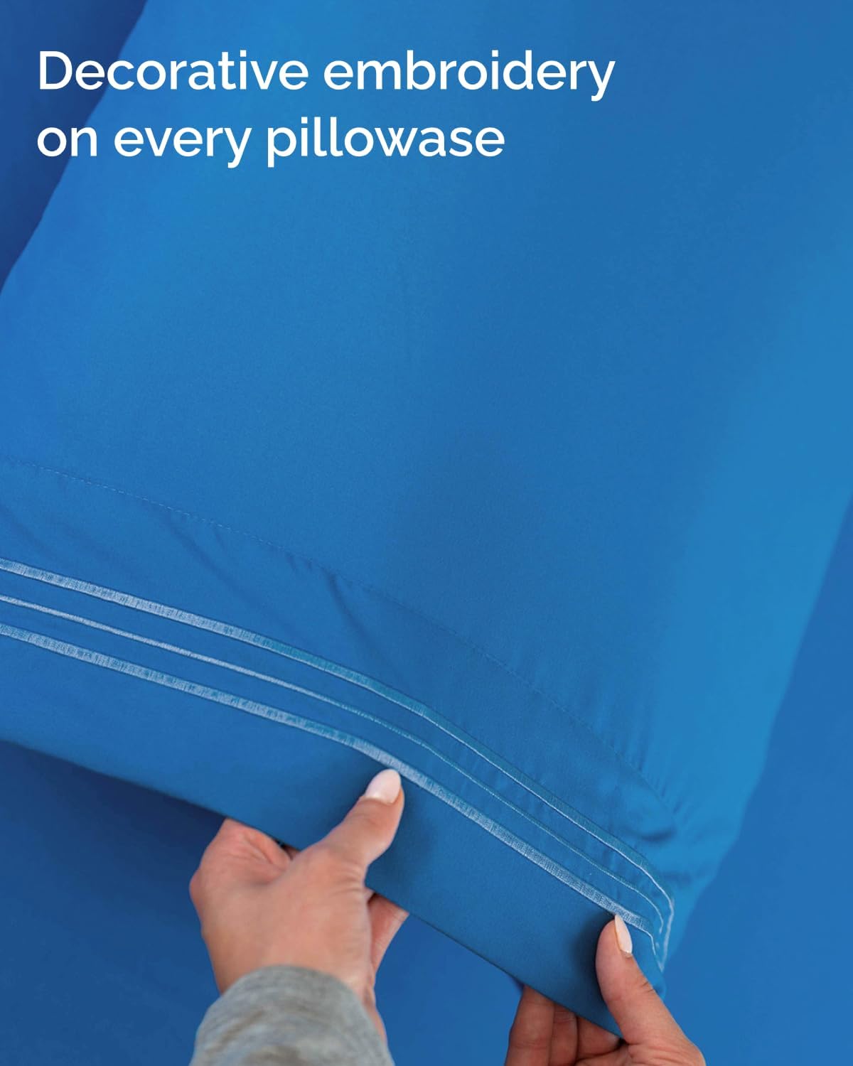 Royal Blue Twin XL 3-Piece Sheet Set | Comfy Cooling Bed Sheets - Luxury Hotel Quality - Deep Pockets, Soft & Wrinkle-Free