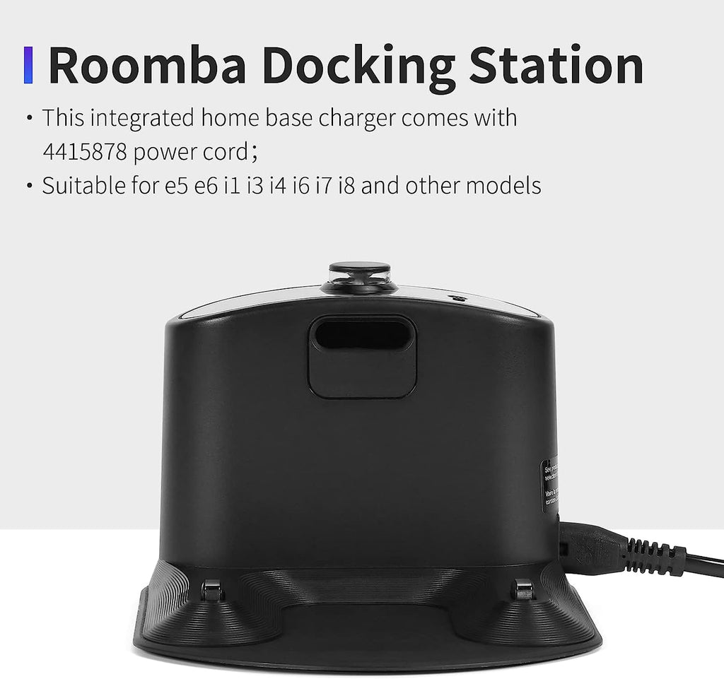 Roomba Charger Dock, Roomba Charging Base, Replacement Roomba Docking Station for Roomba e5 e6 i1 i3 i4 i6 i8 500 600 700 800 900 Series -Charger ADF-N1 17170 17064, 4452369 by SPRYAR