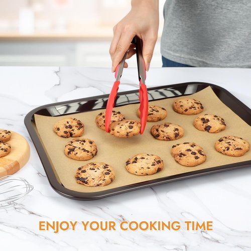 BYKITCHEN Non-Stick Parchment Paper Sheets - 9 x 13 Inch Precut Liners for Baking & Cooking (120pcs)