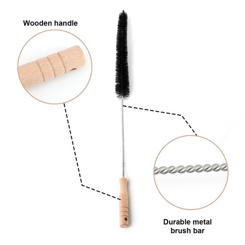 Radiator Cleaner Brush, Radiator Duster Brush Cleaning Brush for Radiator Long Handled Radiator Brush for Radiator Cleaning Supplies