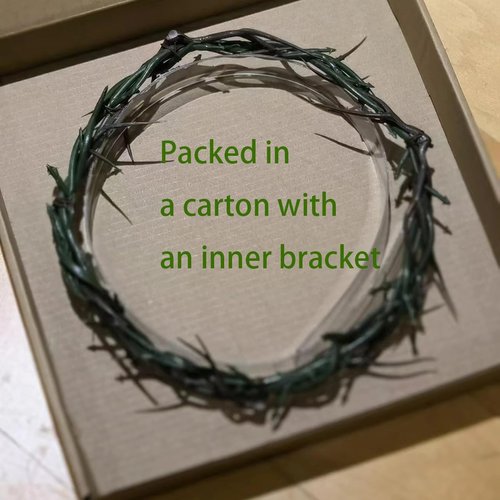 Crown of Thorns | 8-10" Diameter Passion of Christ Easter Tree Decoration Ornament
