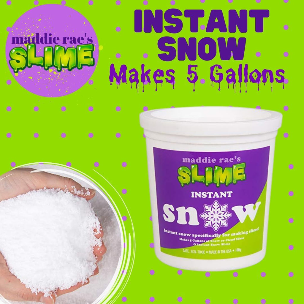 SCS Direct Instant Snow XL Pack - Creates 5 Gallons of Safe, Non-Toxic Artificial Snow | Perfect for DIY Crafts & Holiday Fun