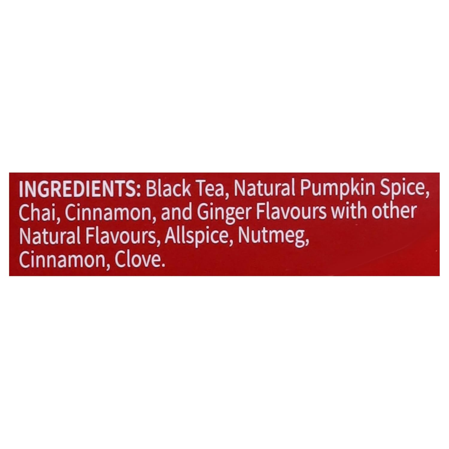 Twinings Pumpkin Spice Chai Black Tea - Warm & Spicy Flavor, 20 Individually Wrapped Bags (Pack of 6)