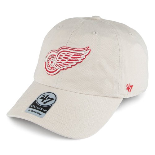 '47 NHL Detroit Red Wings Clean Up Adjustable Hat, One Size, Natural