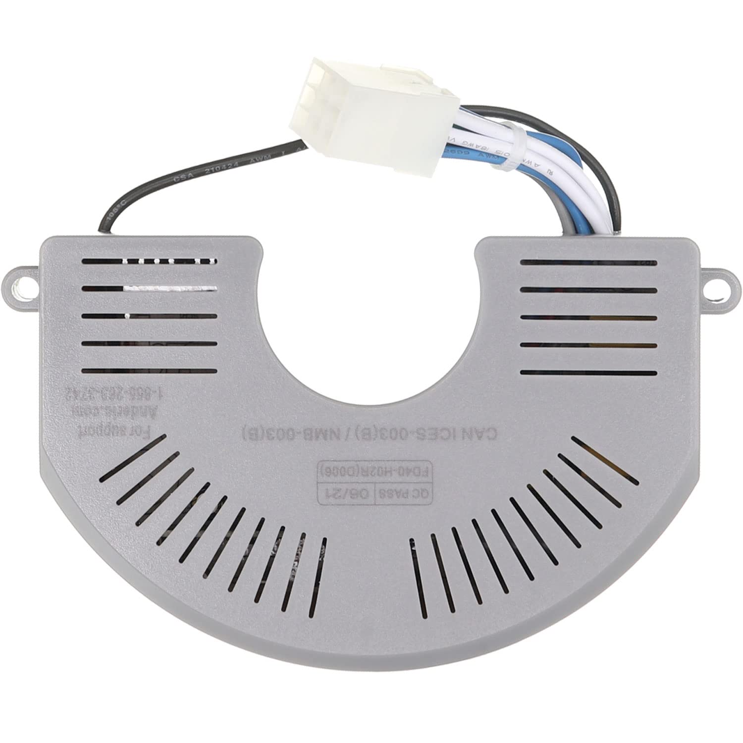 Anderic FD40-H02R / FD30-H02R 6 Speed DC Ceiling Fan Receiver for Harbor Breeze - Works Mazon, Kingsbury, Wakefield, Portes, Saratoga -Works with RRTX012/A25-TX012/A25-TX025 (Receiver Only)