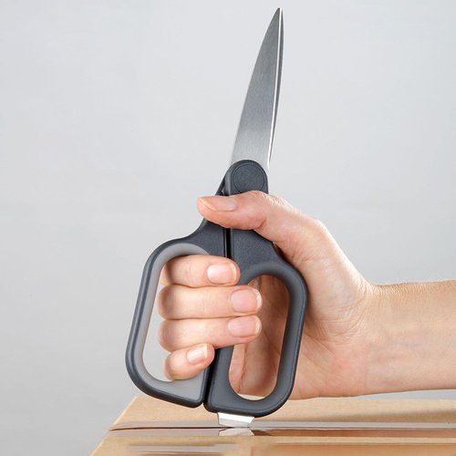 Joseph Joseph PlusCut Kitchen Scissors - All-Purpose Design with Box Cutter & Soft-Grip Handles