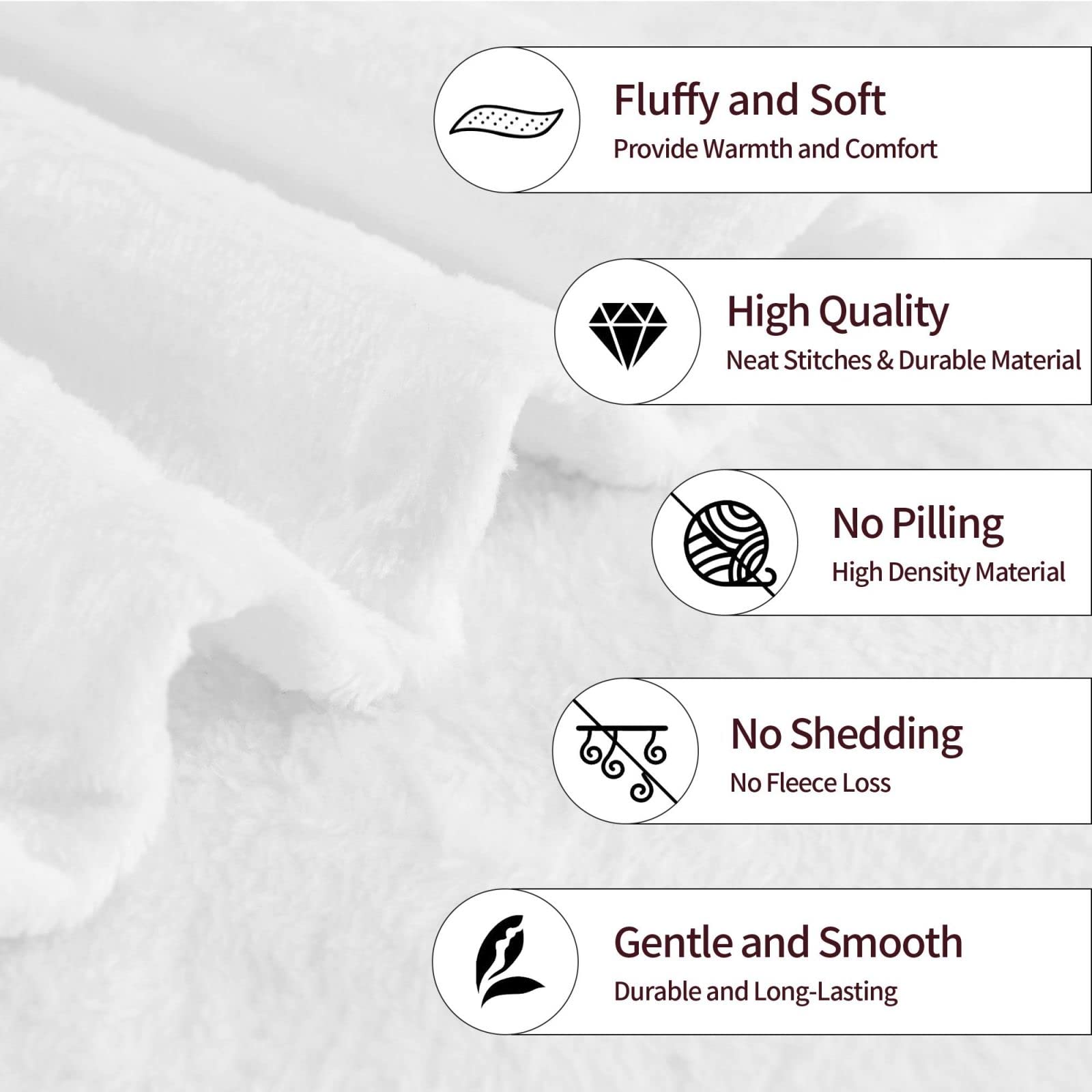 50'' x 60'' Throw Blanket — Soft, Cozy & Lightweight for Living Room, Bedroom & Office; Gift-Ready Comfort for Birthdays, Holidays, Housewarming & Care Packages
