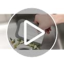 MORNIIE Curved Small Squeegee - Multi-Purpose for Kitchen & Bathroom (1 Pack)