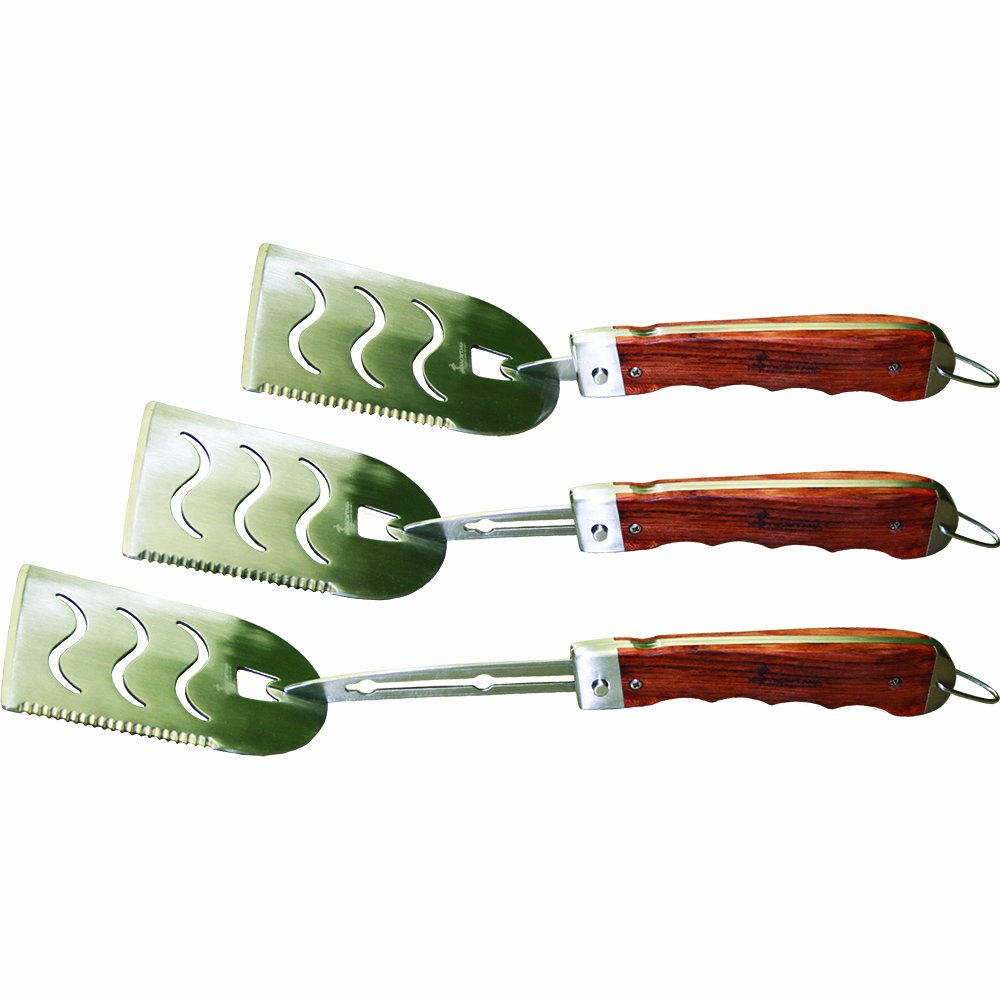 Montana Grilling Gear Retractable Grilling Spatula – Adjustable Length, 13-1/8" to 18" Heavy-Duty Stainless Steel – Ideal for BBQ – Easy Storage