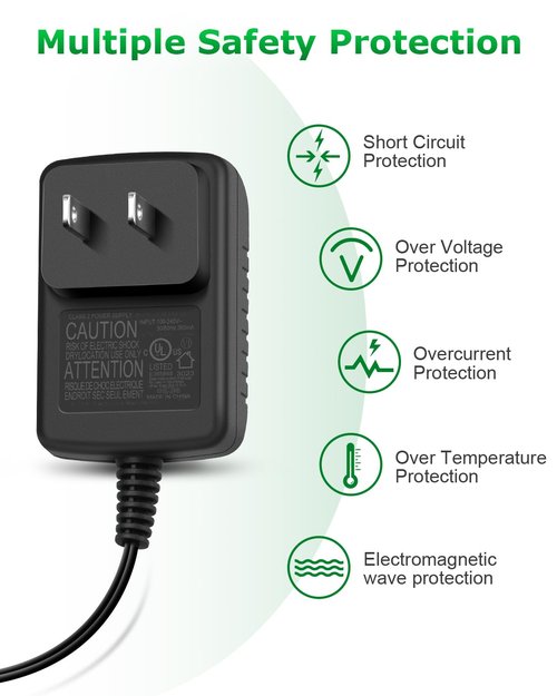 Charger for Bissell 2482 2286 2286A 22862 Adapt ion pet Vacuum Power Cord for Bissell pet Hair Eraser Vacuum Charger 2389 2389C 10.8V Lithium Ion 2 in 1 Cordless Hand Vacu um Char ger 1616326 1627037