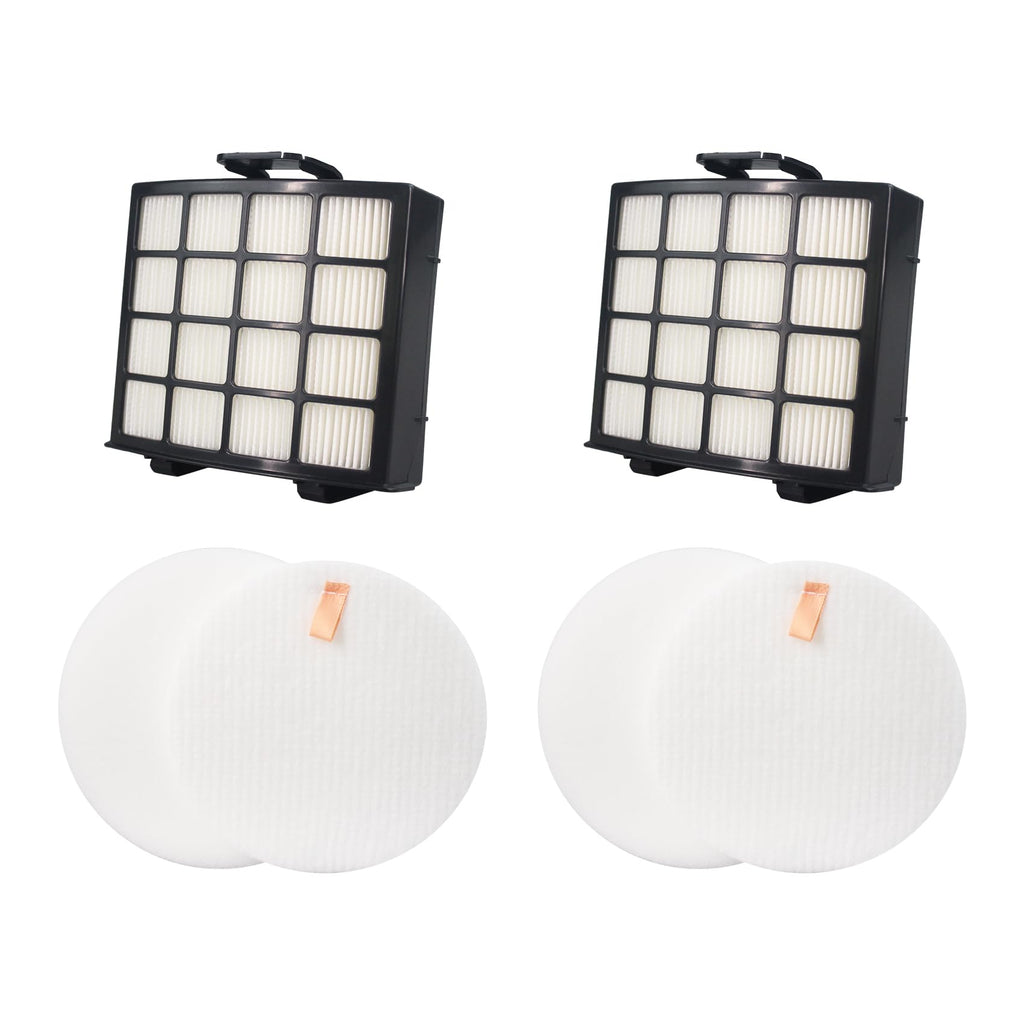 UV2500 Vacuum Filter Replacement Kit for Shark Vertex DuoClean PowerFin Upright Vacuum,UV2500,AZ2000,AZ2000W,AZ2002 Vertex DuoClean PowerFin Upright Vacuum,Replace Part XHFAZ2000,XFFKAZ2000