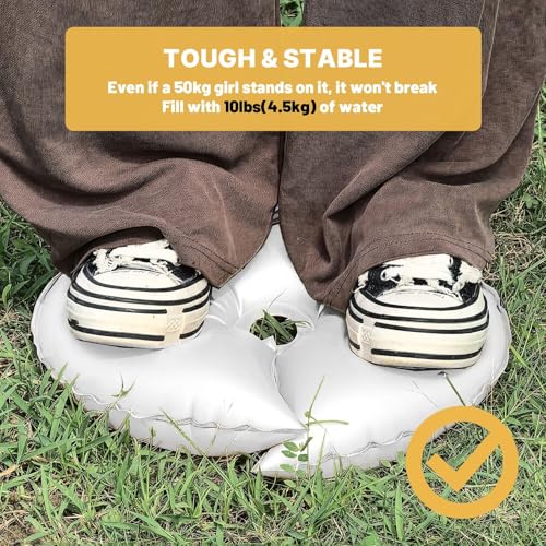 2 Pcs Water Weight Bags for Balloon Arch and Backdrop Stand - 15" U-Shaped