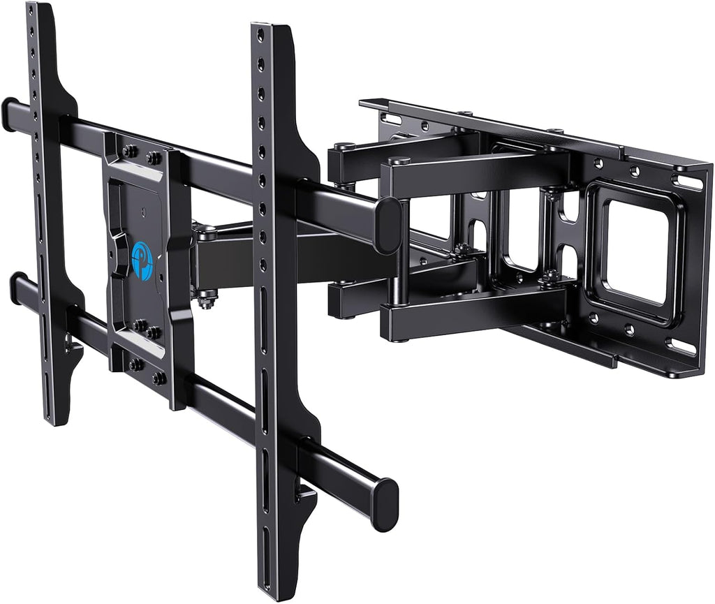 Pipishell Full Motion TV Wall Mount - Fits 37-84 Inch TVs Up to 132lbs | Articulating Swivel & Tilt Design