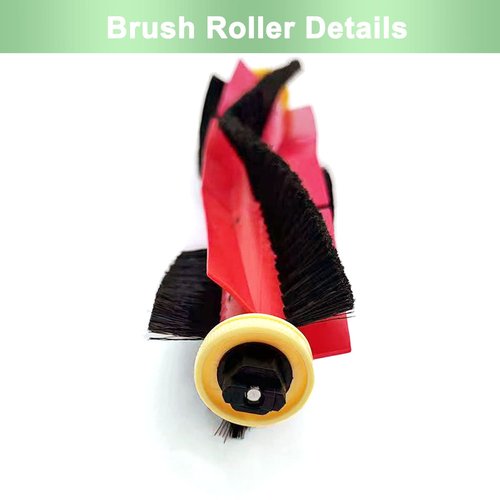 3 Pack Roborock Main Brushes Replacement Parts - Compatible with Roborock S6 Pure, S6 MaxV, E4, S4 Max, S5, S5 Max, S4, E2, E3, E5, E20, E25, E35, S50, S65, Xiaomi Mijia Robot Vacuum Cleaner