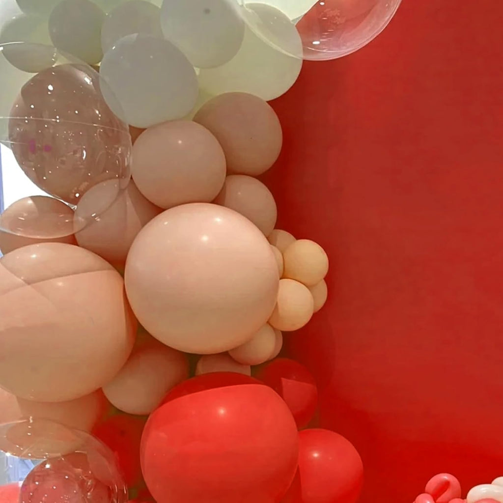 Voircoloria Peach Balloon Garland Kit - 90 Pack with Various Sizes (5-18 Inch) for Parties & Celebrations