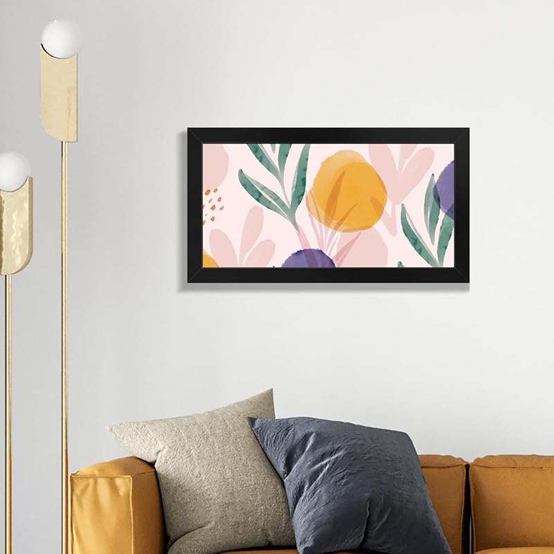 6x12 Black Picture Frame with Shatter-Resistant Plexiglass - Wall Display, 1 Pack (Variation: Black+6x12)