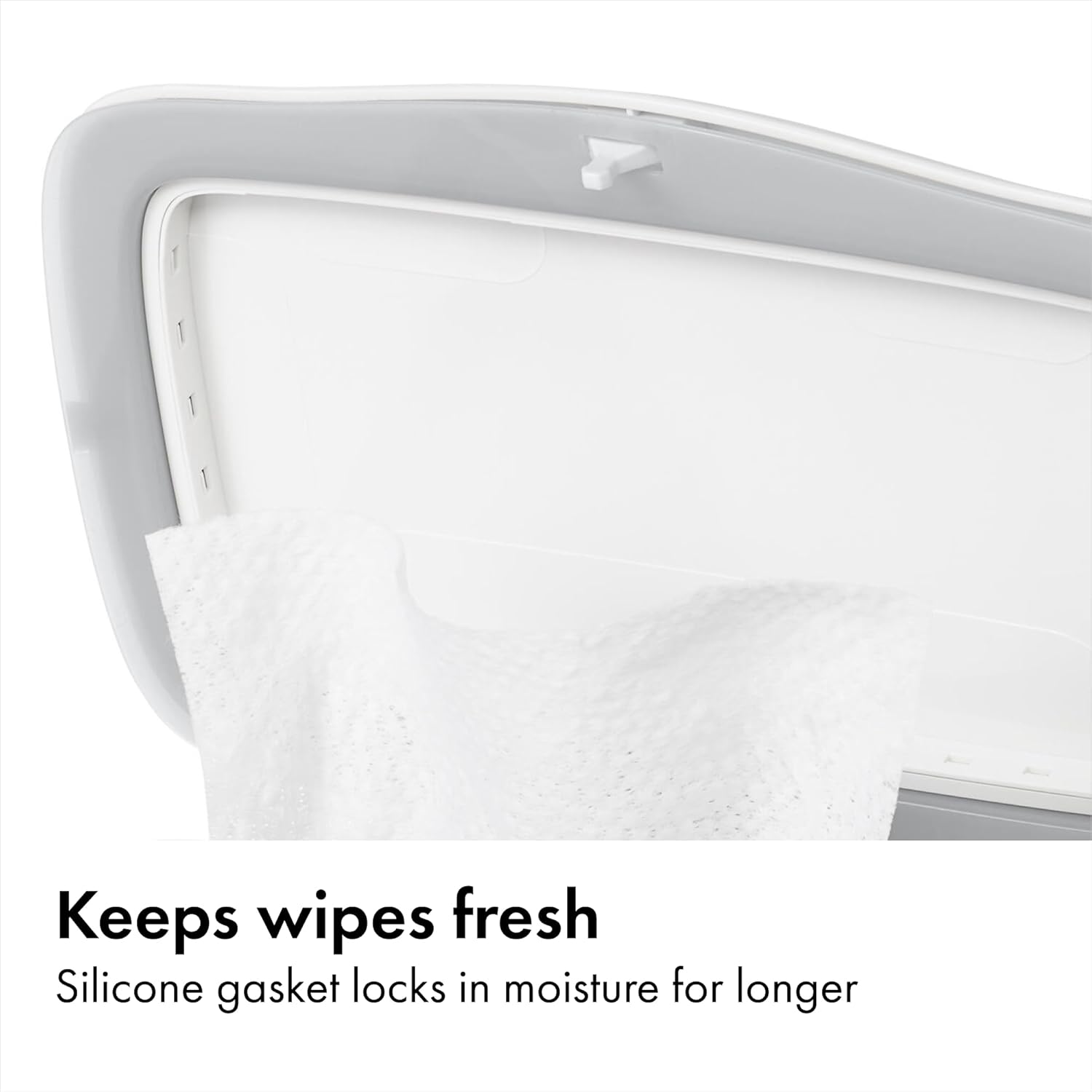 OXO Tot Wipes Dispenser - Perfect Pull Design for Easy Access | Stylish Gray Color