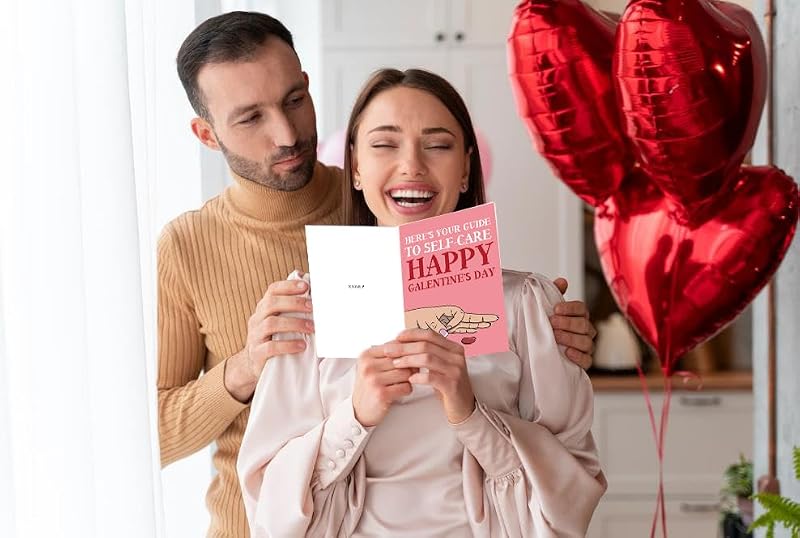 Sarcastic Galentine's Day Card for Best Friend with Envelope