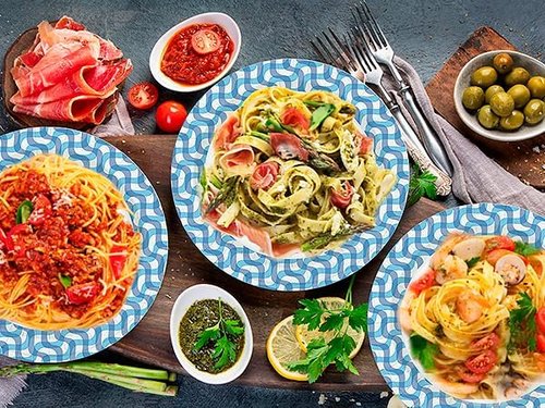 Ginkgo 10-Inch Heavy-Duty Paper Plates - 300 Count Bulk Pack for Parties, Picnics & Everyday Use