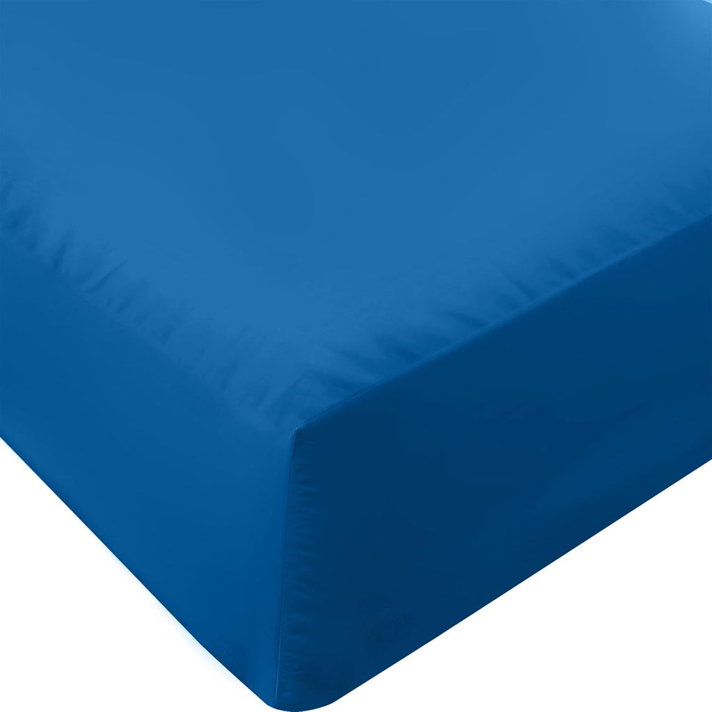 Utopia Bedding Queen Fitted Sheet - Deep Pocket Soft Microfiber - Fade Resistant & Easy Care - Dusk Blue