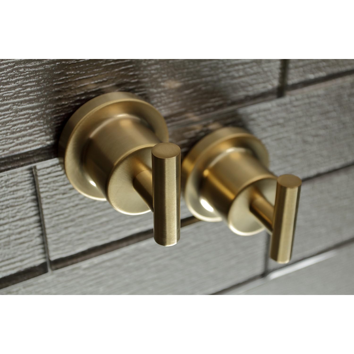 Kingston Brass BAH8213478C Concord 5-Piece 24-Inch Dual Towel Bar Bathroom Accessory Set in Polished Chrome