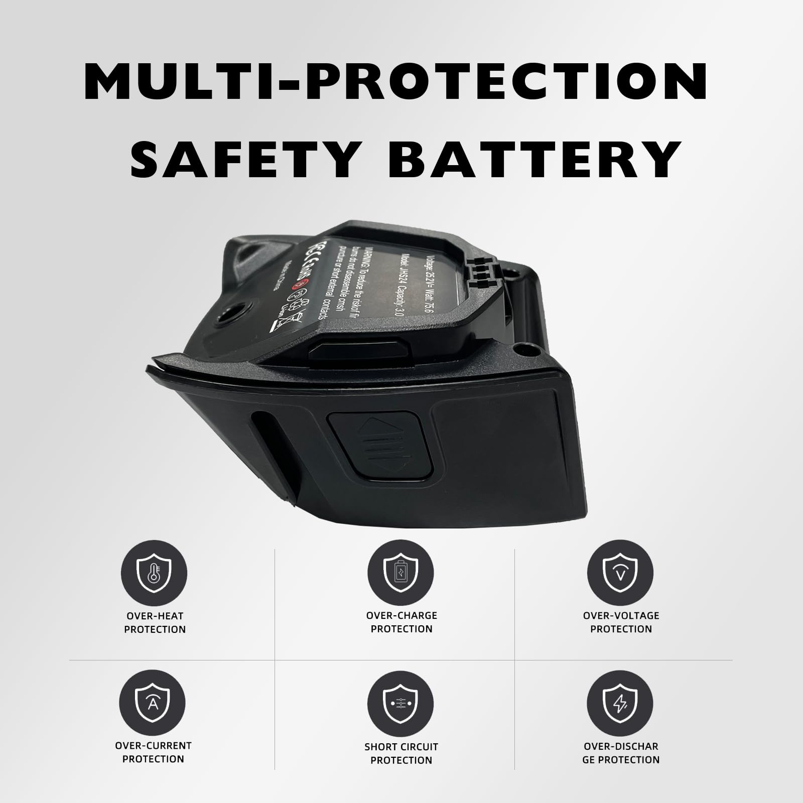 YCFSERMYO 3000mAh Battery Replacement Battery Compatible with Miele Triflex HX1 and HX2 Cordless Vacuum Cleaners