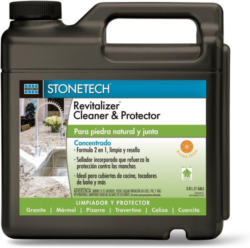 Affresh Washing Machine Cleaner - 6-Month Supply for Front Load & Top Load Washers | StoneTech RTU Revitalizer & Protector for Tile & Stone - 1 Gallon, Citrus Scent