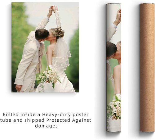 Custom Canvas Prints - Personalized Triptych Poster Set (Unframed 12x16) | Unique Wall Art for Home Decor