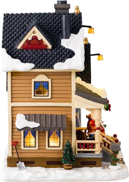 Lemax Christmas Village - Christmas Eve at Grandma's Battery Operated LED Display | 45221