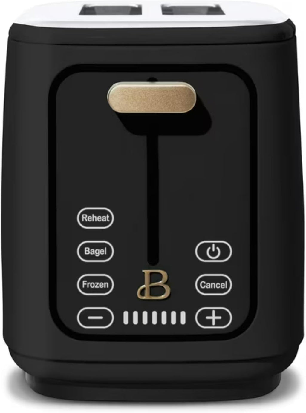 Skiennix 2-Slice Digital Toaster - Touch Control Panel, Adjustable Shade, Wide Openings | Black