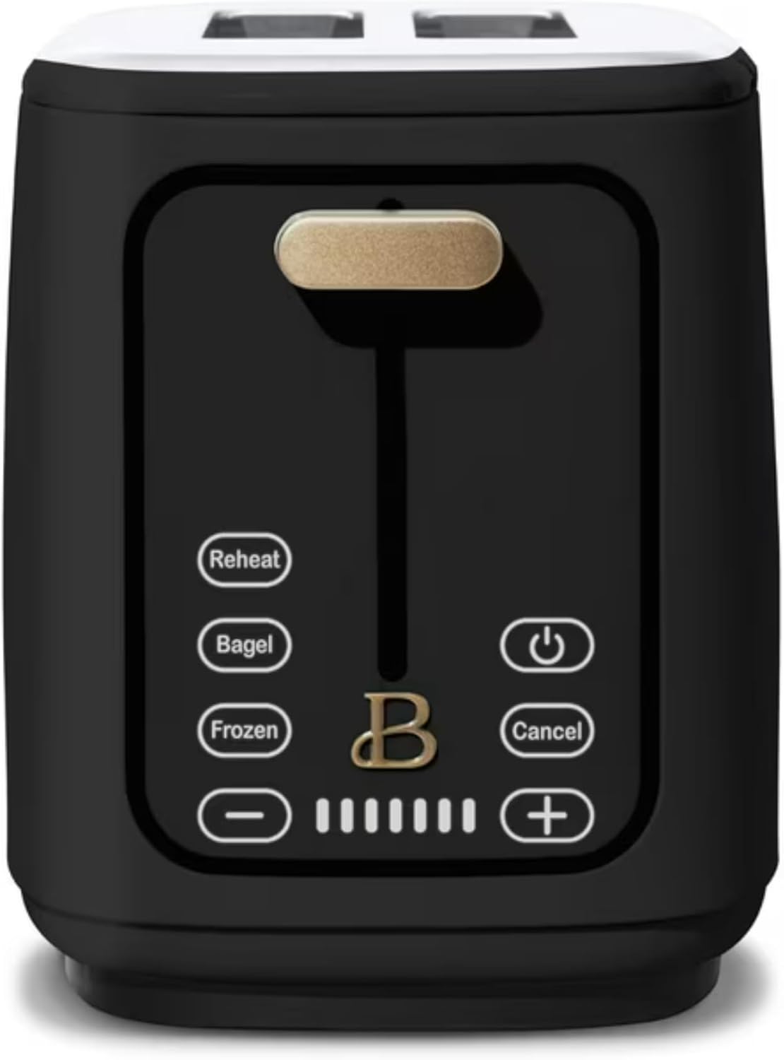 Skiennix 2-Slice Digital Toaster - Touch Control Panel, Adjustable Shade, Wide Openings | Black