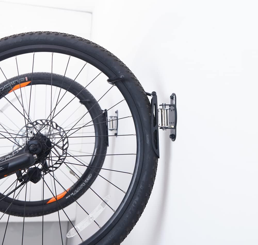 Ultrawall Bike Rack - Vertical Wall-Mounted Storage Solution for Indoor Bicycles | 2-Pack