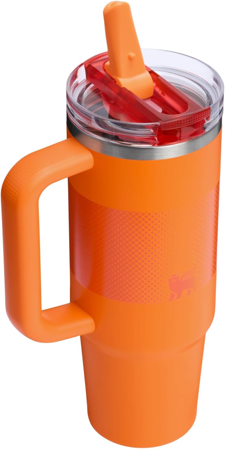 STANLEY Quencher ProTour 30 oz Tumbler - Leakproof Lid, Built-in Straw & Handle | BPA-Free Goldenrod Fade