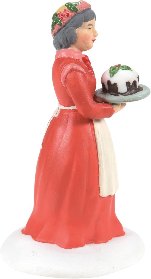 Department 56 Silver Coin Bake Figurine - 2.75 Inch Multicolor Dickens Village Accessory