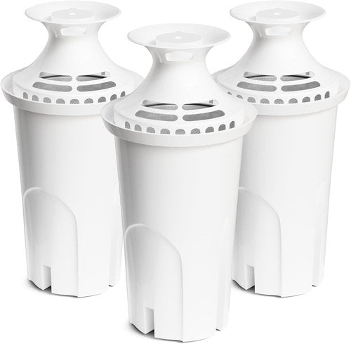 DESENRUIS Water Filter Replacement - Compatible with Brita Pitchers & Dispensers | Reduces Chlorine & Bad Taste, BPA-Free, Pack of 3