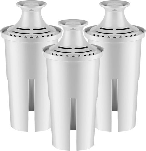 Brita Replacement Water Filter - Lasts 2 Months or 40 Gallons | 3 Count Pack for Classic Pitchers