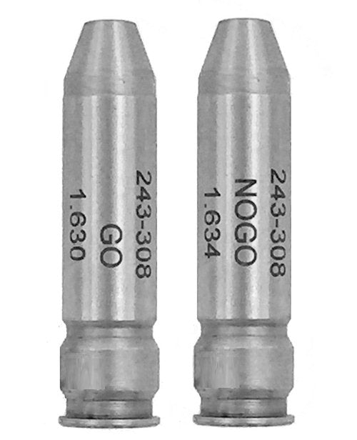308 Winchester Headspace Gauge Set GO and NO-GO