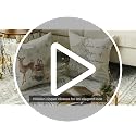 Christmas Snowflake Reindeer Throw Pillow Covers - Set of 4, 18x18