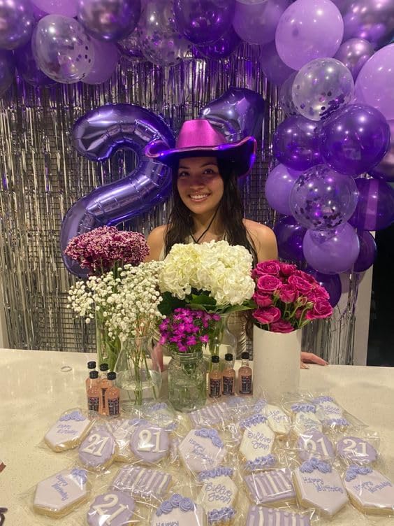 Purple Number 19 Balloon - 40 Inch 19th Birthday Decoration for Girls & Boys Party Supplies