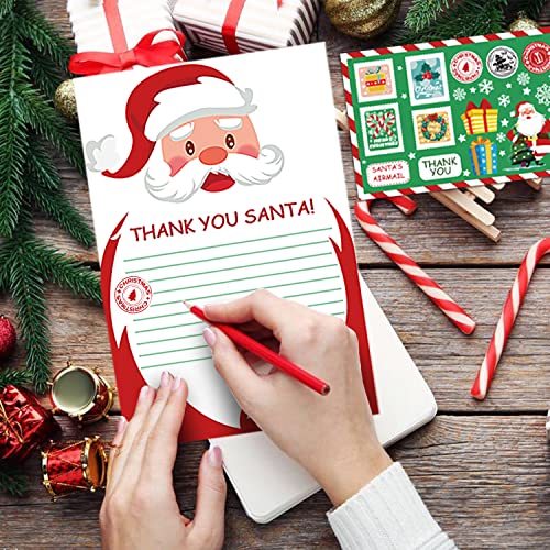 14-Piece Letter to Santa Kit for Christmas Wishes & Fun