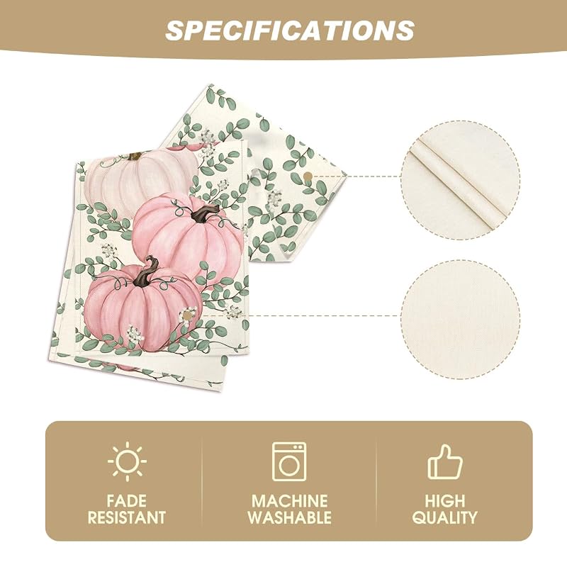 Pink 13x72 Inch Table Runner - Artoid Mode 210 GSM Polyester