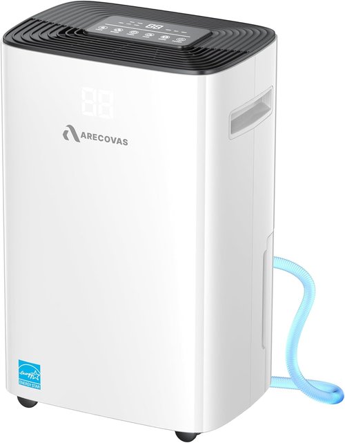**Dehumidifier | 52 Pints Energy Star Certified for Large Rooms Up to 4500 Sq.Ft - Auto Defrost & 24H Timer**