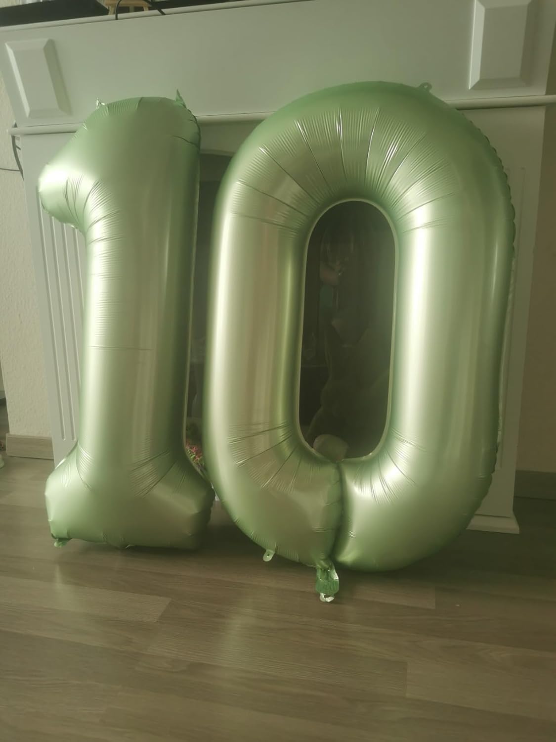 Number 0 Balloons - 40 Inch Olive Green Birthday Decorations for Milestone Events | Baby Showers